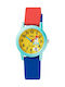 Q&Q Kids Analog Watch with Rubber/Plastic Strap Multicolour