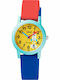 Q&Q Kids Analog Watch with Rubber/Plastic Strap Multicolour