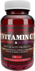 Fit & Shape Vitamin C Beetroot & Acai Berry Vitamin 120 caps Fit & Shape Vitamin C Beetroot & Acai Berry Vitamin 120 caps