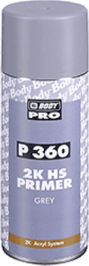 HB Body Σπρέι Αστάρι P360 2K HS Filling Primer Λευκό 400ml