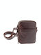Leather Men's Bag Shoulder / Crossbody Brown
