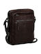 Dessau Leather Men's Bag Shoulder / Crossbody Brown