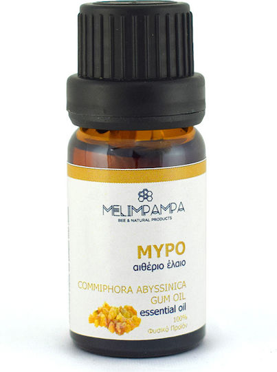 MeliMpampa Bio Ätherisches Öl Myrrhe Essbar mit Tropfer 10ml