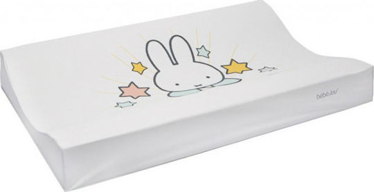 Bebejou Μαλακή Αλλαξιέρα Miffy από Ύφασμα Λευκό 44x72cm