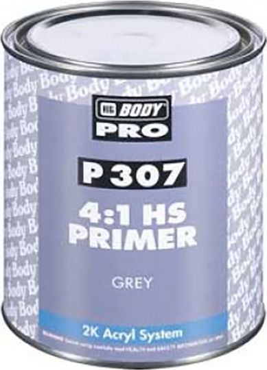 HB Body P307 4:1 HS Filling Primer Αστάρι Μαύρο 1lt