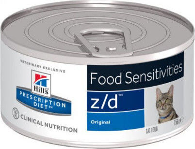 Hill's PD Feline z/d Υγρή Τροφή για Ενήλικες Γάτες σε Κονσέρβα με Συκώτι και Κοτόπουλο 156gr