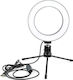 Ring Lamp Ring Light 26cm 2500 - 4500K with Desktop Tripod and Mobile Phone Holder