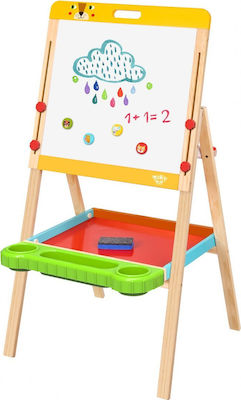 Tooky Toys Kids Floor Magnetic Board / Markerboard 55x50.5x118cm