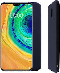 Volte-Tel Umschlag Rückseite Silikon Blau (Huawei Mate 30 Pro) 8259142