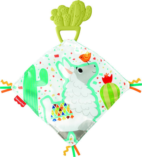 Fisher Price Πανάκι Μωρού Teethe & Cuddle Cactus Πράσινο