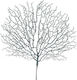 Inart Artificial Decorative Branch Blue 65cm 1pcs