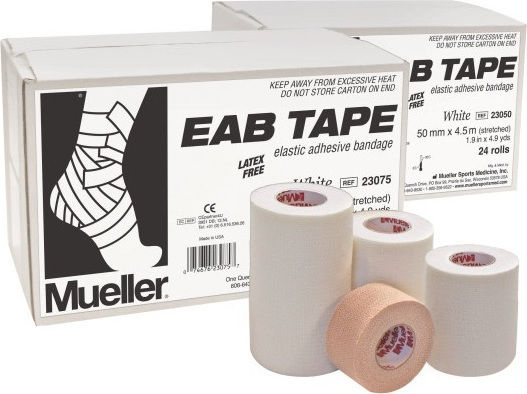 Mueller EAB Tape Latex Free Αυτοκόλλητη Αθλητική Ταινία 10cm x 4.5m