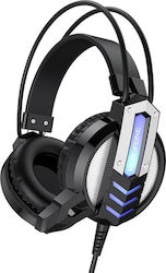 Borofone BO100 Fun Über Ohr Gaming-Headset mit Verbindung 2x3,5mm / USB Schwarz