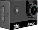 Turbo-X ACT-201 Action 4K Ultra HD Camera Waterpoof with Case Wi-Fi Connected with Display 2" Black