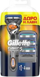 Gillette Fusion5 ProGlide Ξυραφάκι με Ανταλλακτικές Κεφαλές 4 Λεπίδων και Λιπαντική Ταινία 4τμχ