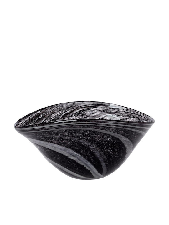 Cryspo Trio Glass Decorative Bowl Rock 31x22.5x15cm