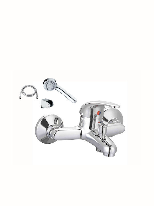 Bormann BTW3040 Mixing Bathtub Shower Faucet Silver