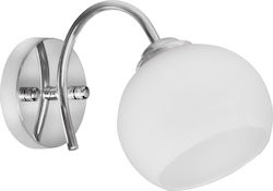 Active Jet AJE-IRMA 1P Lamp Wall Silver 13x17.5x24.5cm