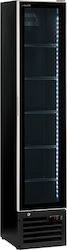 Klimaitalia THIN COOLER Ψυγείο Αναψυκτικών 164lt Μονόπορτο Υ188xΠ39xΒ47.5cm BLACK