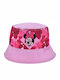 Stamion Παιδικό Καπέλο Bucket Υφασμάτινο Minnie Ροζ