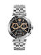 Versace Watch Battery with Silver Metal Bracelet VE1D01019