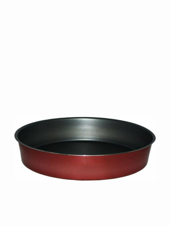 Eurochef Ταψί Στρογγυλό Αλουμινίου με Αντικολλητική Επίστρωση 28cm