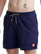 Funky Buddha Men's Swimwear Bermuda Navy Blue