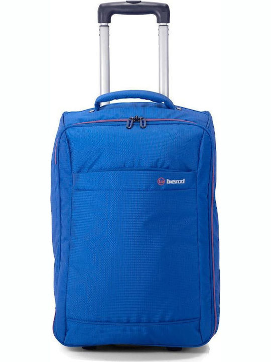 Benzi BZ5565 Cabin Fabric Blue Travel Suitcase ...