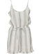 Women's One-piece Shorts White/Black