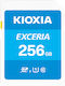 Kioxia Exceria SDXC 256GB Class 10 U1 UHS-I