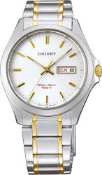 Orient Battery Watch with Metal Bracelet Silver