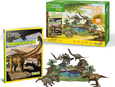 Dinosaur Park Puzzle 3D 43 Bucăți