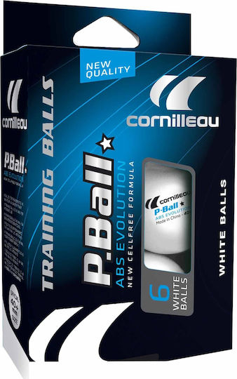 Cornilleau P-Ball 1* 340050 Топчета за Пинг-Понг 1 Звезда 6 Бройки
