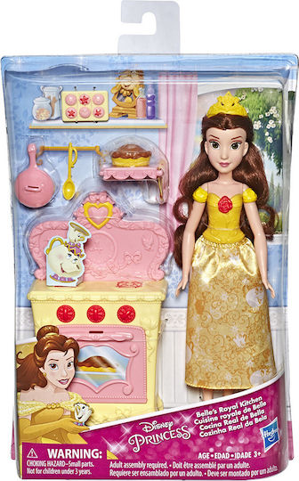 Hasbro Belle's Royal Kitchen Puppenset Disney-Prinzessin für 3++ Jahre