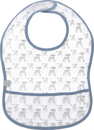 Laessig Lela Waterproof Лигавник Пластмаса със закопчалка за обръч и примка Светлосиня