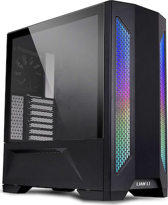 Lian Li Lancool II Gaming Midi Tower Computer Case with Window Panel Black