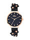 S.Oliver Watch with Black Leather Strap SO-3700-LQ