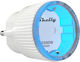 Shelly PLUG S Μονή Εξωτερική Πρίζα Ρεύματος Wi-Fi με Λαμπάκι Λευκή