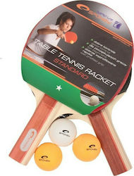 Spokey Standard Set Rachete Ping Pong pentru Jucători Începători