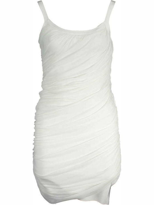 Guess Sommer Mini Abendkleid Weiß