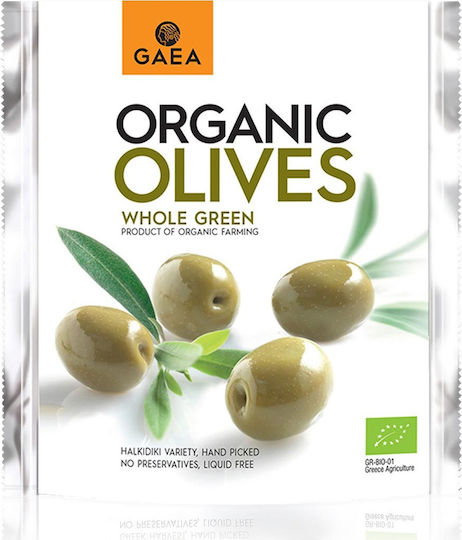 Gaea Organic Green Olives Organic Green Olives Chalkidiki 150gr