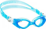 CressiSub Crab DE203120 Γυαλιά Κολύμβησης Παιδικά με Αντιθαμβωτικούς Φακούς Μπλε