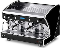 Wega POLARIS EPU/2 Commercial Espresso Machine 2-Group Black W75xD54xH57cm