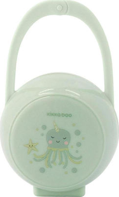 Kikka Boo Fall Schnullerzubehör Soother Case aus Kunststoff Mint 31303010035