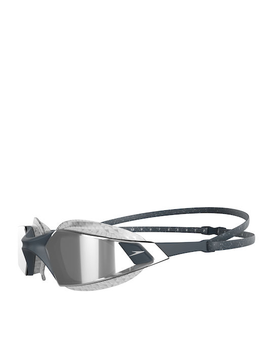 Speedo Aquapulse Pro Swimming Goggles Adults with Anti-fog Lenses Gray