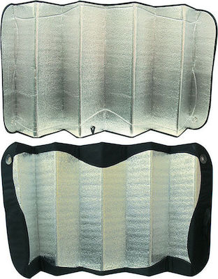 Guard Parasolar Parbriz Auto Interior cu Ventuza Argintiu vopsit 140x70cm