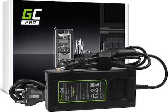 Green Cell Laptop Charger 130W 19V 7.1A for Acer with Detachable Power Cord