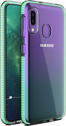 Hurtel Spring Back Cover Σιλικόνης 1mm Τιρκουάζ...