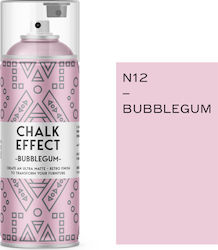 Cosmos Lac Chalk Effect Spray Κιμωλίας N12 Bubblegum Ροζ 400ml