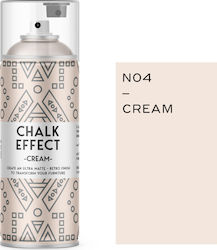 Cosmos Lac Chalk Effect Spray Κιμωλίας N04 Cream Μπεζ 400ml